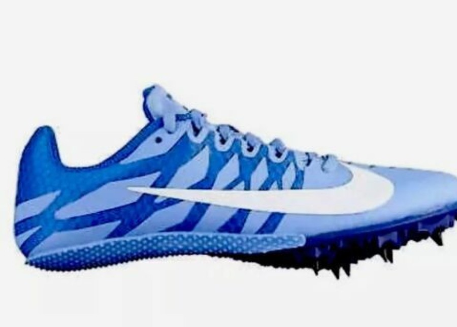 Footwear * | Nike Women'S Zoom Rival S 9 Track Spike (401 Royal Pulse/White-Hyper Royal)