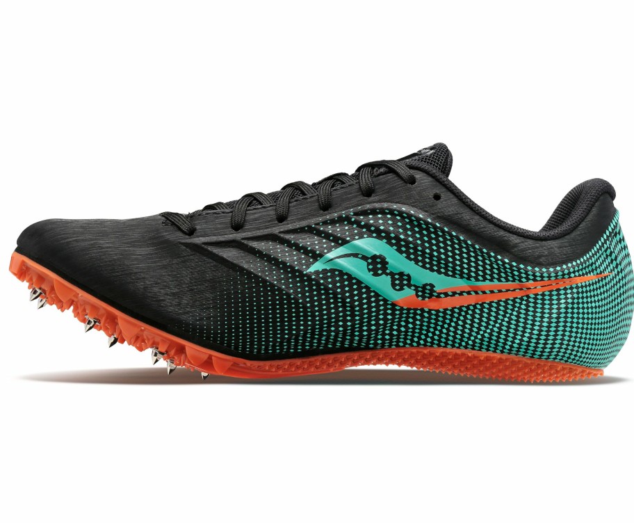 Footwear * | Saucony Women'S Spitfire 5 (26 Black/Cool Mint)