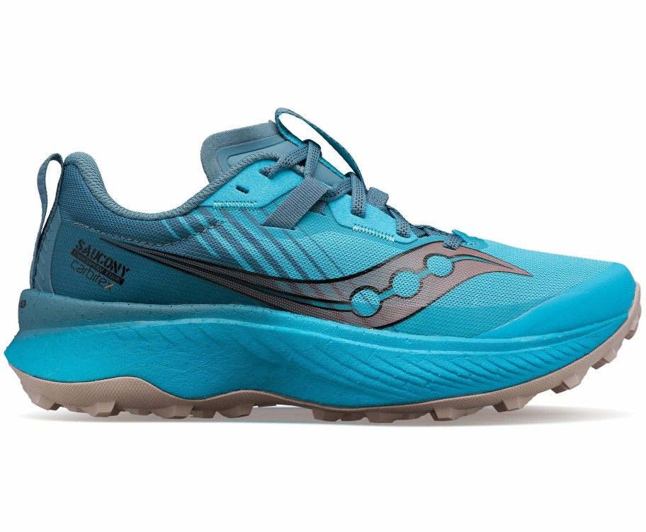 Footwear * | Saucony Women'S Endorphin Edge (31 Ocean/Loam)