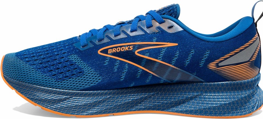 Footwear * | Brooks Men'S Levitate 6 (405 Classic Blue/Orange)