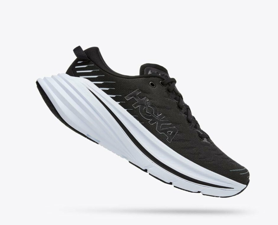 Footwear * | Hoka Women'S Bondi X (Bwht Black/White)