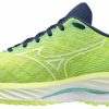 Footwear * | Mizuno Women'S Wave Rider 26 (4M00 Neo Lime/White)