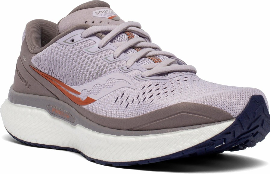 Footwear * | Saucony Women'S Triumph 18 (35 Lilac/Copper)