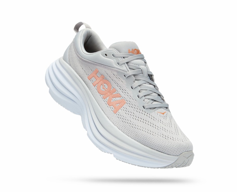 Footwear * | Hoka Women'S Bondi 8 (Hmlr Harbor Mist/Lunar Rock)