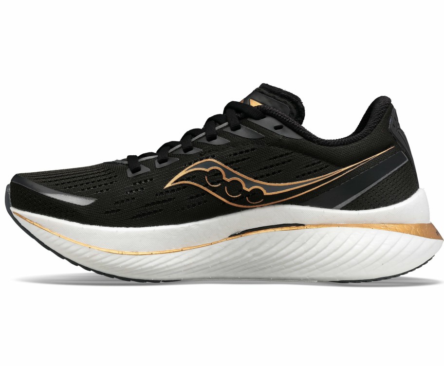 Footwear * | Saucony Men'S Endorphin Speed 3 (10 Black/Goldstruck)