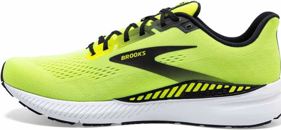 Footwear * | Brooks Men'S Launch Gts 8 (774 Nightlife/Black/White)