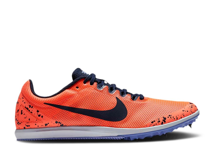 Footwear * | Nike Unisex Zoom Rival D 9 (804 Hyper Orange / Black)