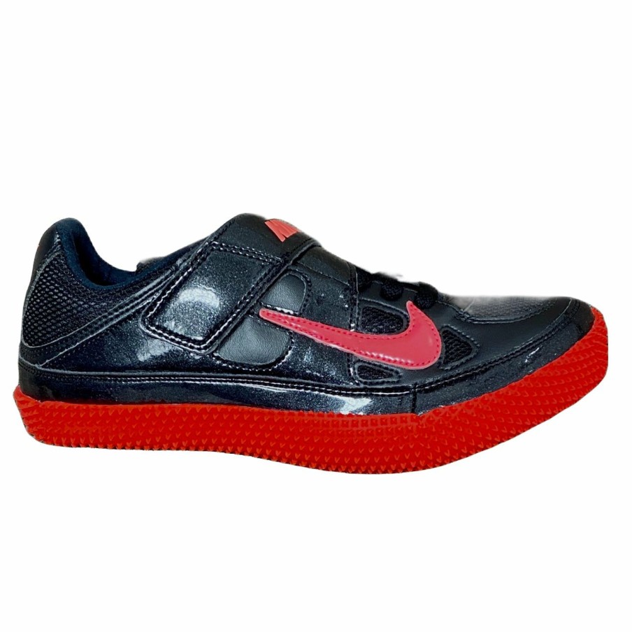 Footwear * | Nike Unisex High Jump Iii (060 Black/Atomic Red-Black)