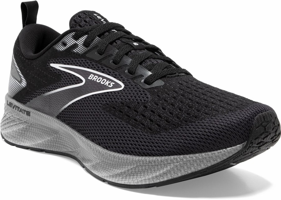 Footwear * | Brooks Women'S Levitate 6 (039 Black/Blackened Pearl/White)