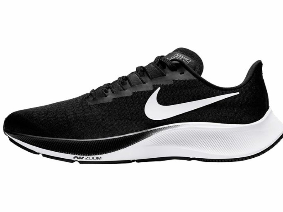 Footwear * | Nike Men'S Zoom Pegasus 37 (002 Black/White)