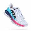 Footwear * | Hoka Women'S Mach 5 (Wsbb White/Scuba Blue)