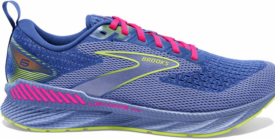 Footwear * | Brooks Women'S Levitate Gts 6 (557 Purple/Pink)