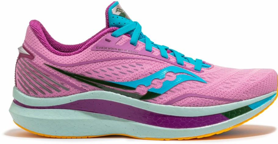 Footwear * | Saucony Women'S Endorphin Speed (26 Future Pink)