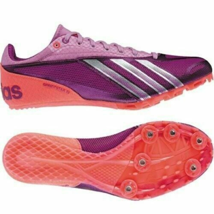 Footwear * | Adidas Women'S Sprintstar 4 (Redzes/Metallic Silver/Vivid Pink)