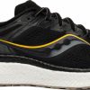 Footwear * | Saucony Men'S Hurricane 23 (45 Black/Vizigold)