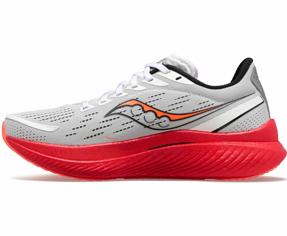 Footwear * | Saucony Women'S Endorphin Speed 3 (85 White/Black Vizi)