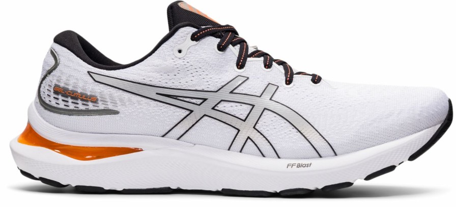 Footwear * | Asics Men'S Gel-Cumulus 24 (100 White/Piedmont Grey)