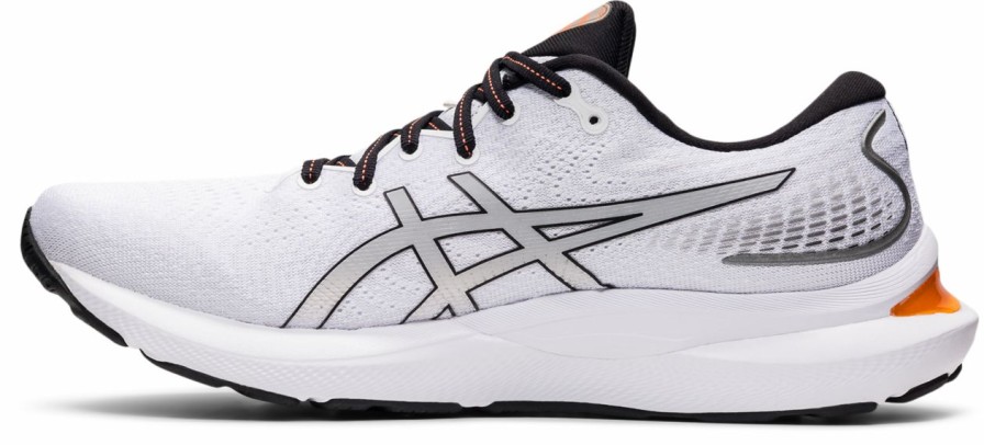 Footwear * | Asics Men'S Gel-Cumulus 24 (100 White/Piedmont Grey)