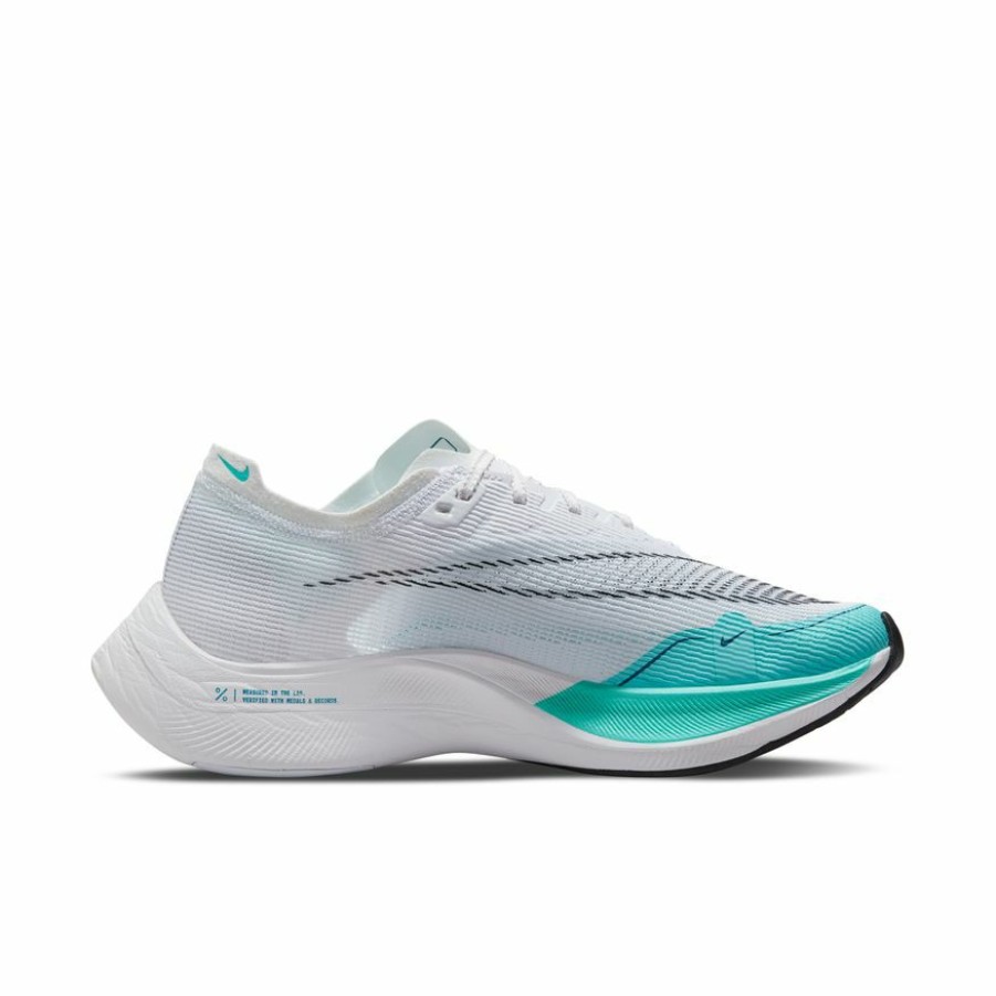 Footwear * | Nike Women'S Zoomx Vaporfly Next% 2 (101 White/Black/Aurora Green/Washed Teal)