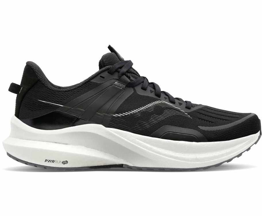 Footwear * | Saucony Men'S Tempus (05 Black/Fog)