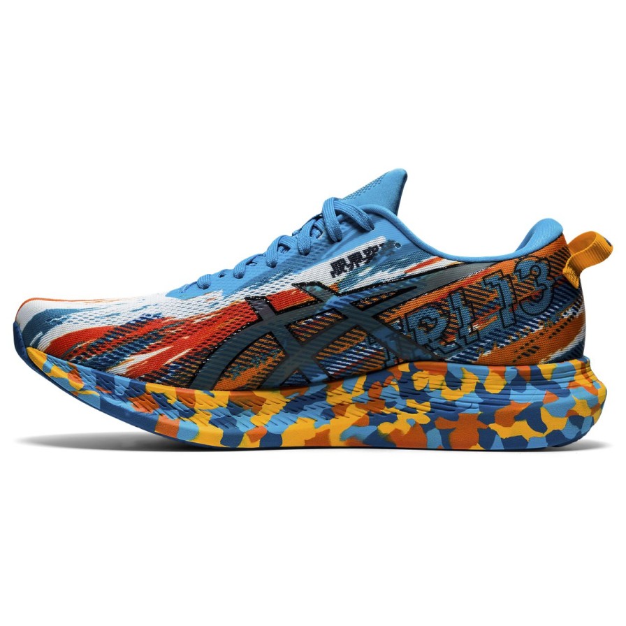 Footwear * | Asics Men'S Gel-Noosa Tri 13 (400 Digital Aqua/Marigold Orange)