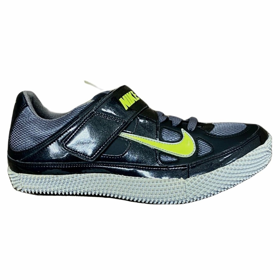 Footwear * | Nike Unisex High Jump Iii (070 Black/Volt-Dark Grey)