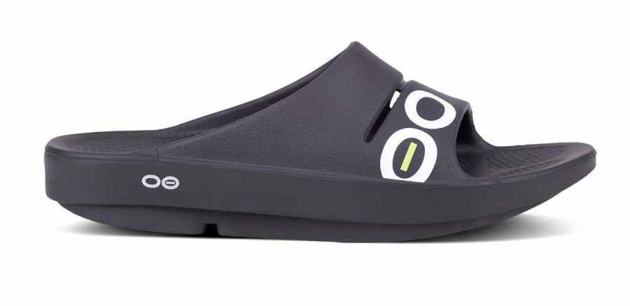 Sandals * | Men'S Oofos Ooahh Sport 1500-Blk