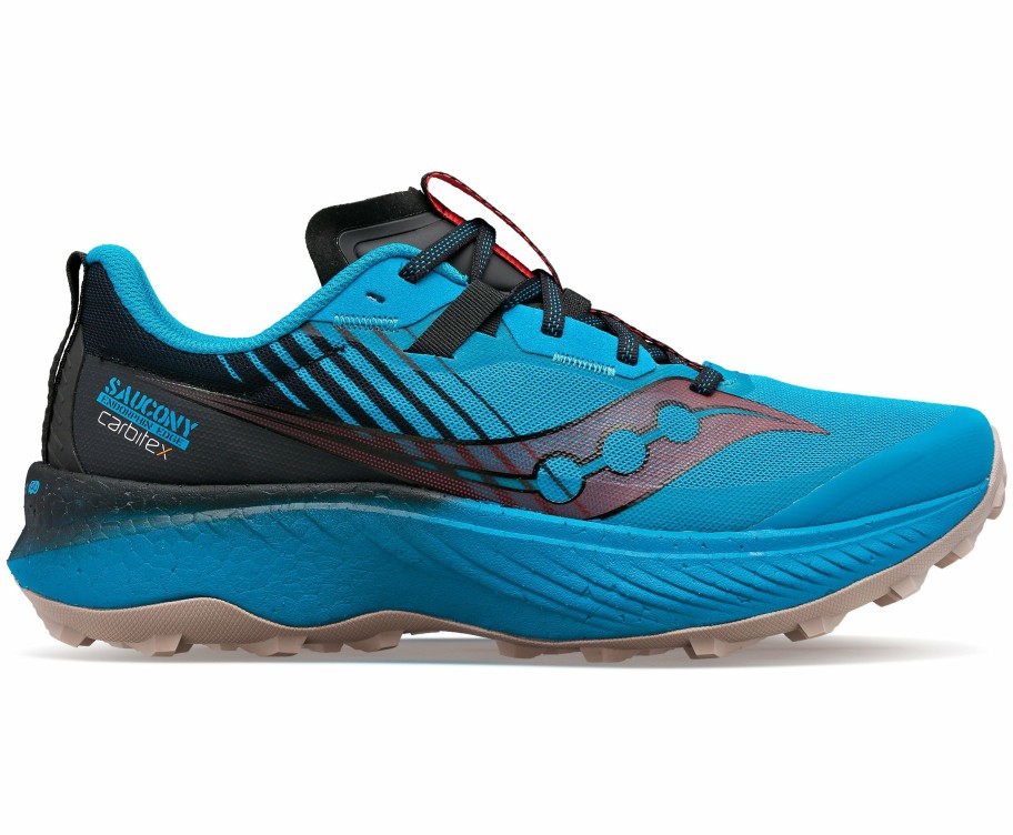 Footwear * | Saucony Men'S Endorphin Edge (31 Ocean/Black)