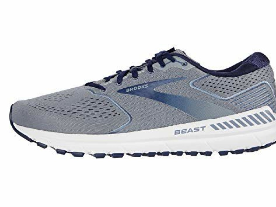 Footwear * | Brooks Men'S Beast '20 (491 Blue/Grey/Peacoat)