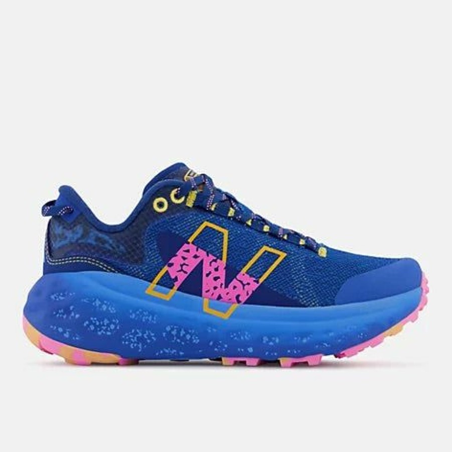 Footwear * | New Balance Women'S Fresh Foam X More Trail V2 (By Serene Blue/Vibrant Apricot/Vibrant Pink)