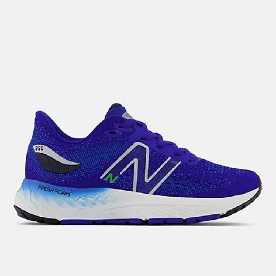 Footwear * | New Balance Little Kid'S Fresh Foam X 880 V12 (S Blue/Vibrant Spring)