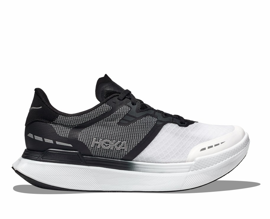 Footwear * | Hoka Unisex Transport X (Black/White)