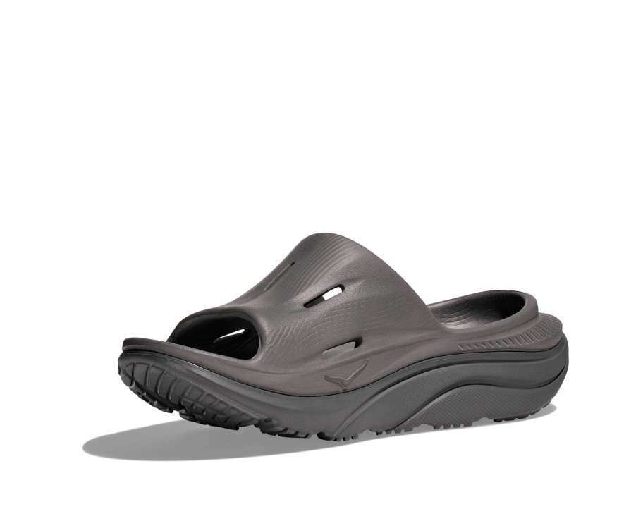 Footwear * | Hoka U Ora Recovery Slide 3 (Gygy Grey/Grey)