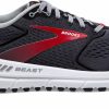 Footwear * | Brooks Men'S Beast '20 Wide 2E (019 Blackened Pearl/Black/Red)