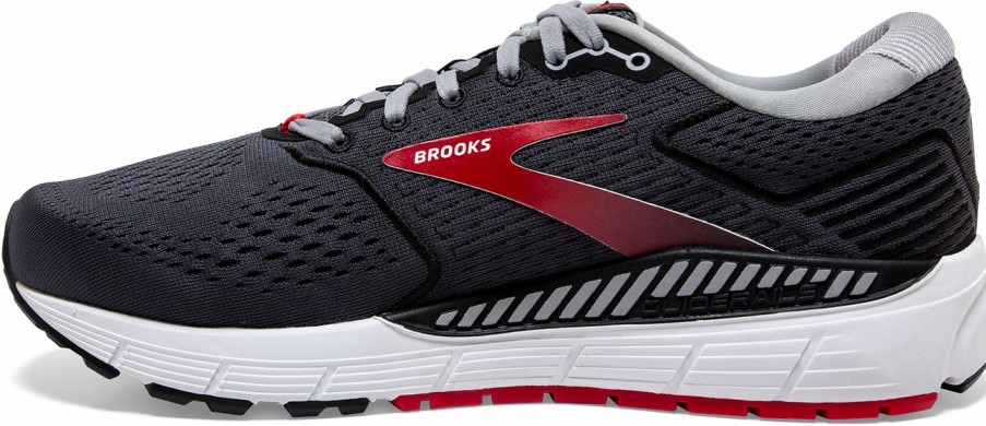 Footwear * | Brooks Men'S Beast '20 Wide 2E (019 Blackened Pearl/Black/Red)