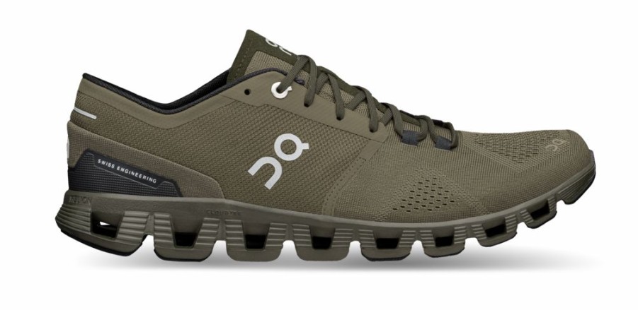 Footwear * | On Men'S Cloud X (Olive/Fir)