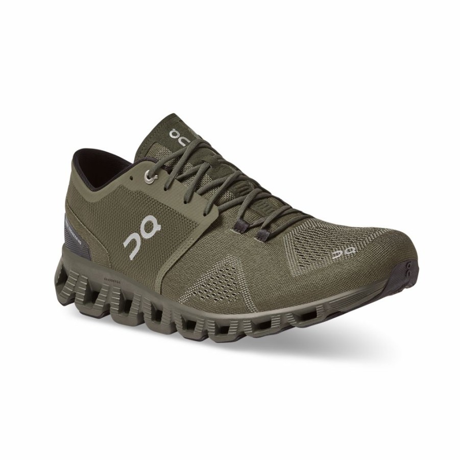 Footwear * | On Men'S Cloud X (Olive/Fir)