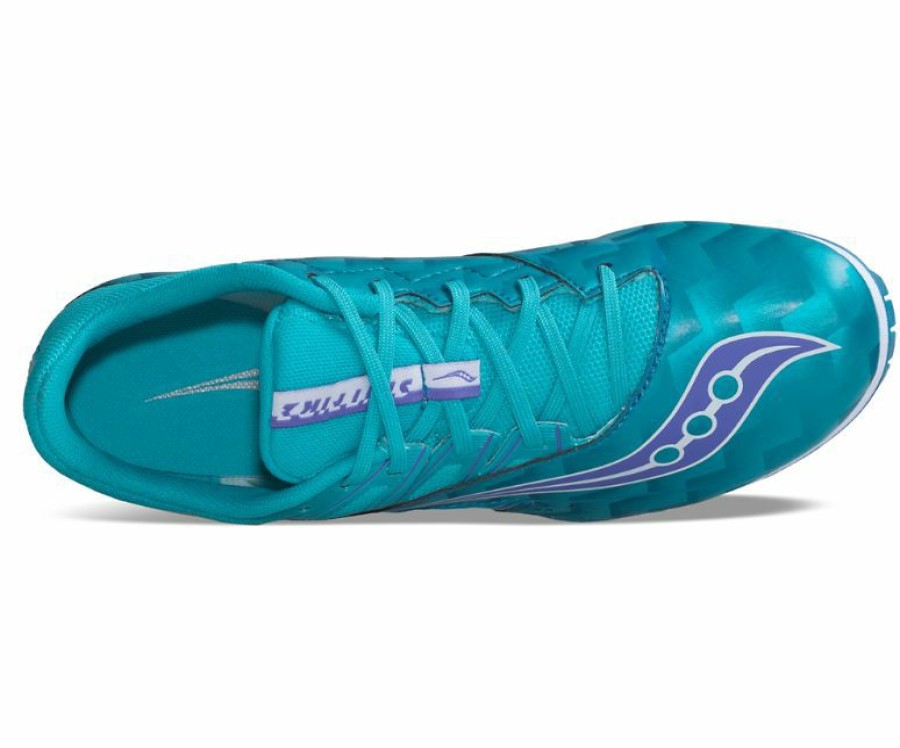 Footwear * | Saucony Women'S Spitfire (2 Teal/Blue)