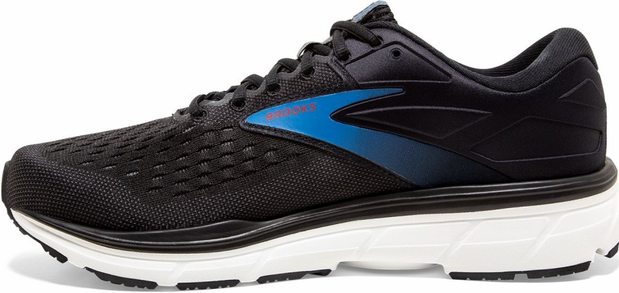 Footwear * | Brooks Men'S Dyad 11 (064 Black/Ebony/Blue)