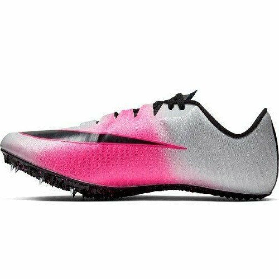 Footwear * | Nike Unisex Zoom Ja Fly 3 Track Spike (003 Pure Platinum/Black-Pink Blast)