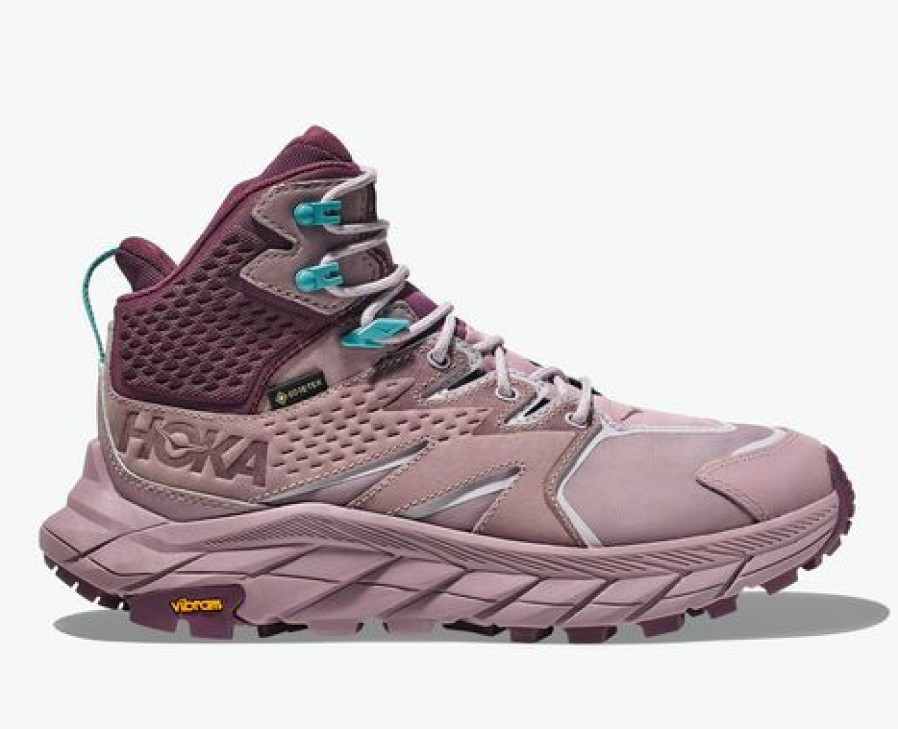 Footwear * | Hoka Women'S Anacapa Mid Gtx (Egwn- Elderberry/ Grape Wine )