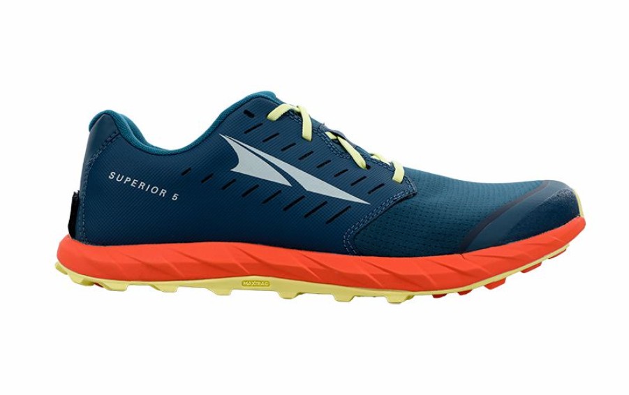 Footwear * | Altra Men'S Superior 5 (480 Blue/Orange)