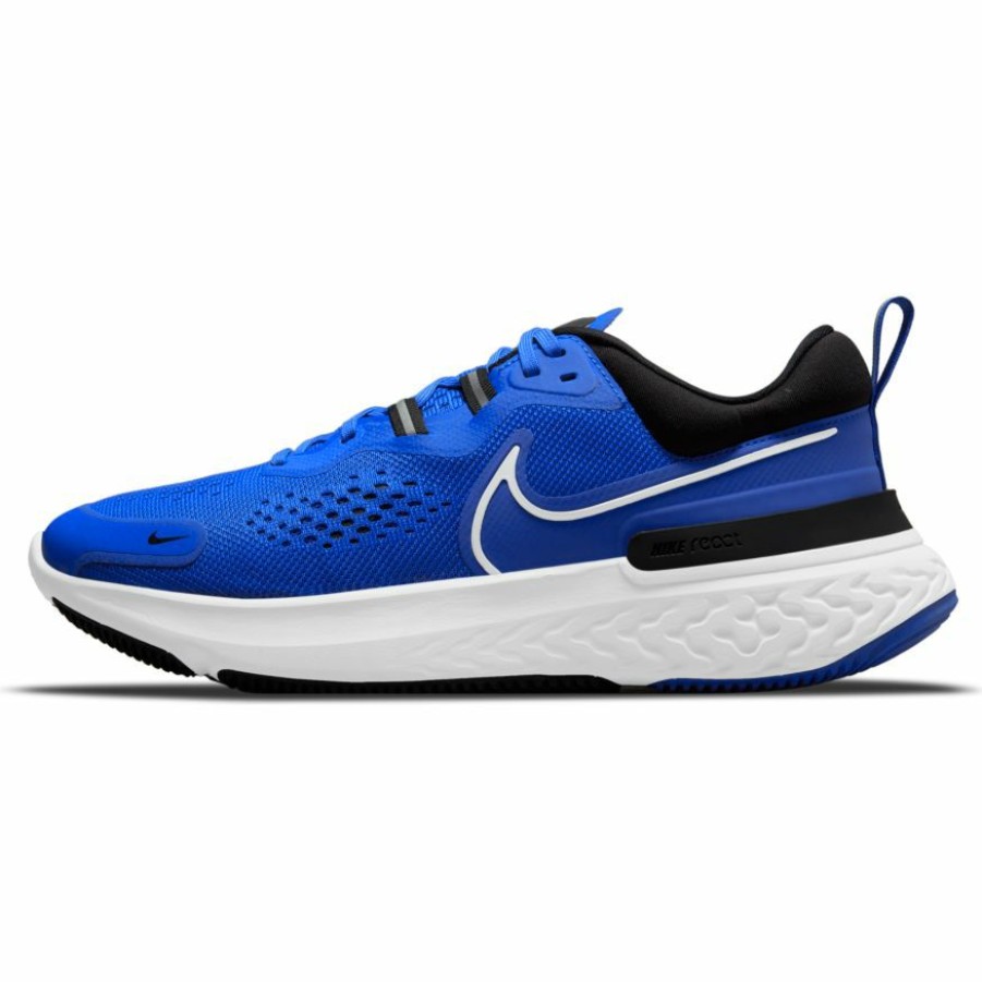 Footwear * | Nike Men'S React Miler 2 (401 Hyper Royal/White/Black)