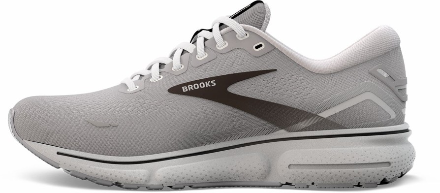 Footwear * | Brooks Men'S Ghost 15 (098 Alloy/Oyster/Black)