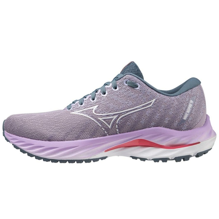 Footwear * | Mizuno Women'S Wave Inspire 19 (6Bcl Wisteria/China Blue)