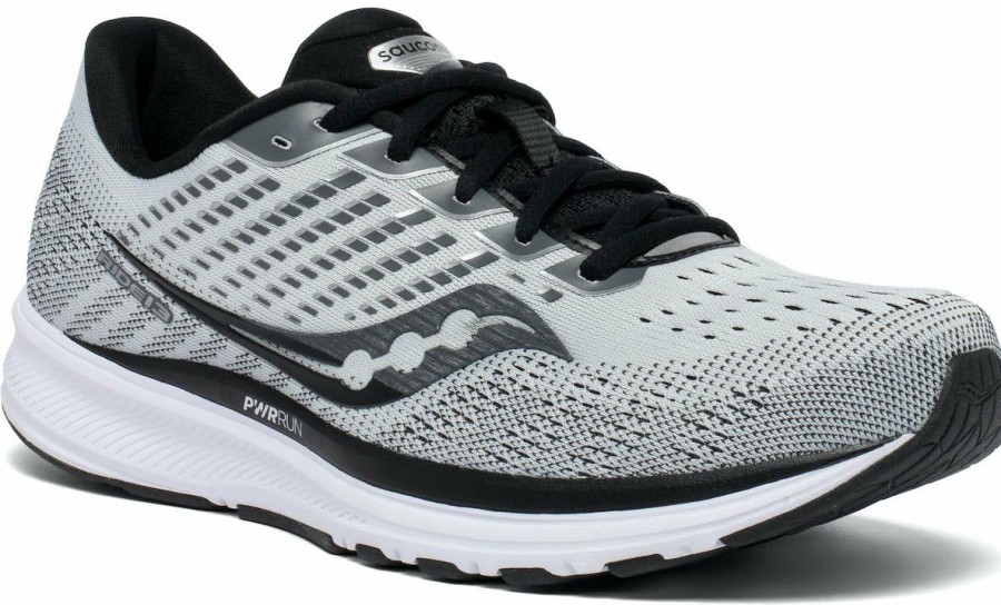 Footwear * | Saucony Men'S Ride 13 (40 Alloy/Black)