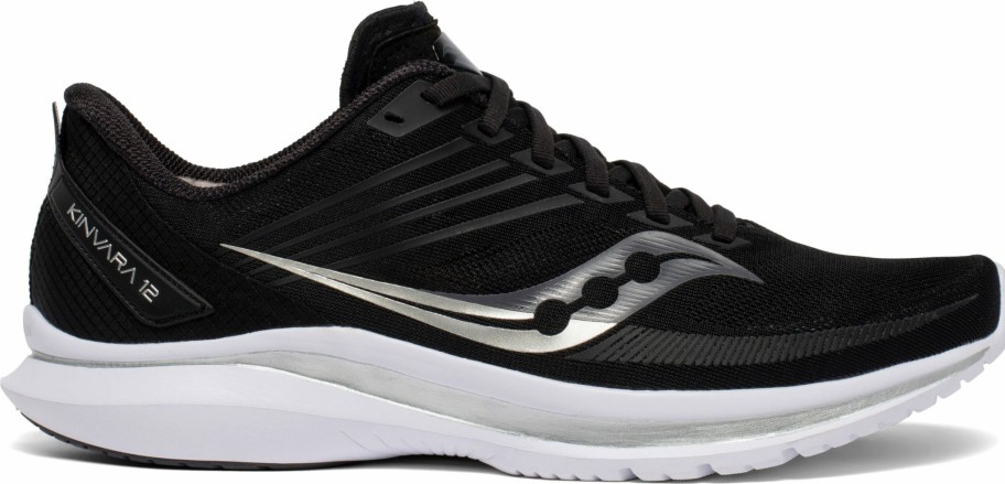 Footwear * | Saucony Men'S Kinvara 12 (45 Black/Silver)