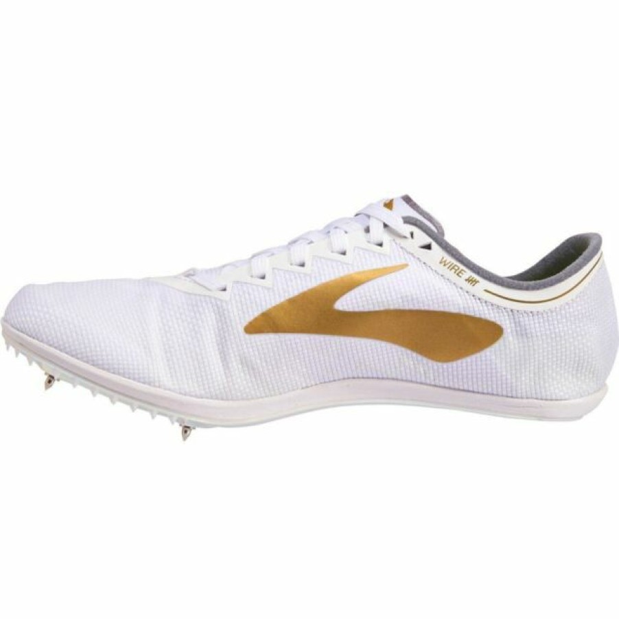 Footwear * | Brooks Men'S Wire V5 (102 White/Gold)