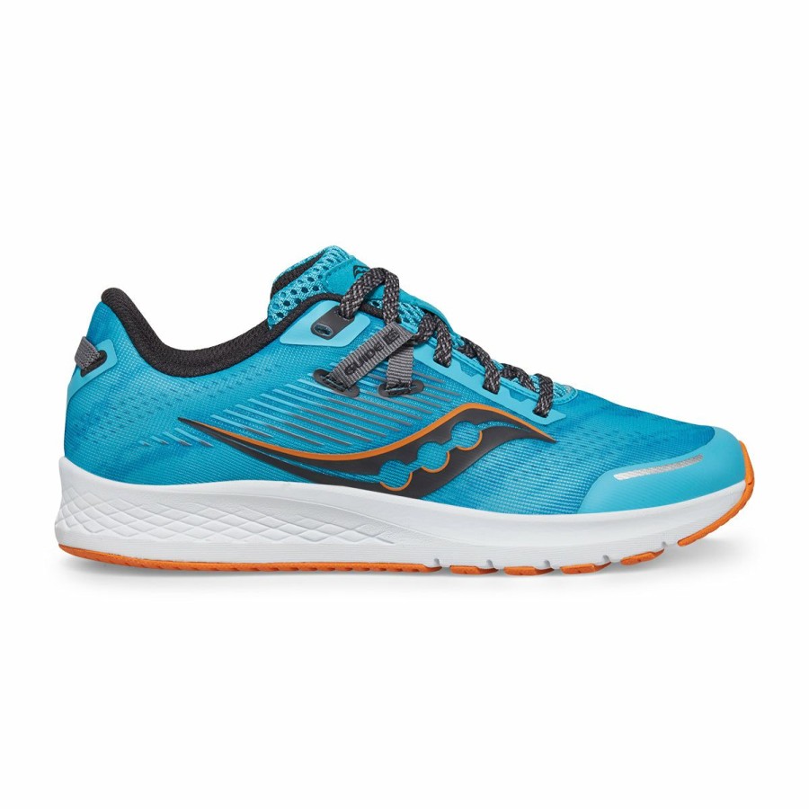 Footwear * | Saucony Big Kids Guide 16 (17 Agave/Marigold)