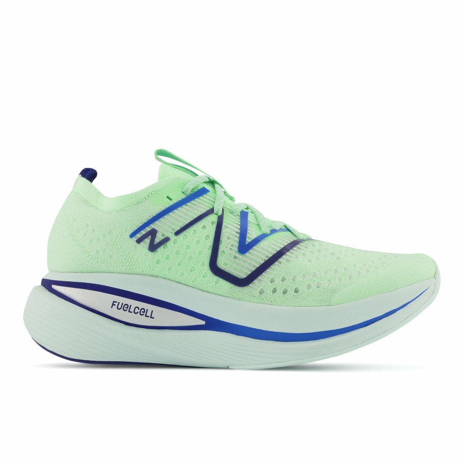 Footwear * | New Balance Men'S Fuelcell Supercomp Trainer (Lg Vibrant Spring Glo/Victory Blue/Vibrant Apricot)